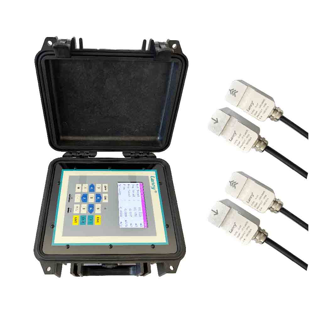 TF1100-DP Portable Dual Channels Clamp On Ultrasonic Flow Meters